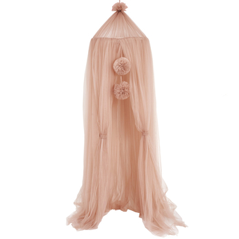 Балдахін-шатро Twins, єврофатин, mocca, бежевий (1099-99-202M) - Pampik