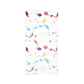 Матрац для дитячого ліжечка Twins Flamingo, 120x60x10 см, мультиколір (5000-34TF) - Pampik