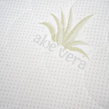 Матрац для дитячого ліжечка Twins Aloe Vera, 120x60x10 см, білий (5000-32TAV) - Pampik - 6