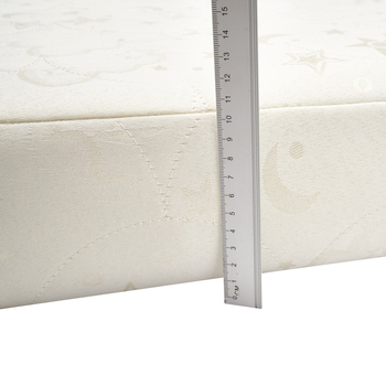 Матрац для дитячого ліжечка Twins Moonlight, 120x60x10 см, білий (5000-30TM-01) - Pampik - 2