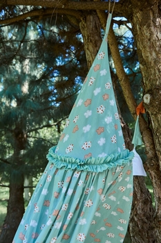 Балдахін-шатро Twins Cozy Dream Mint Cloud, поплін, м'ятний (1099-99TCD-14) - Pampik - 5