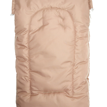 Конверт прогулянковий Twins Silver з рукавицями, latte латте (9012-SNA-201) - Pampik - 3