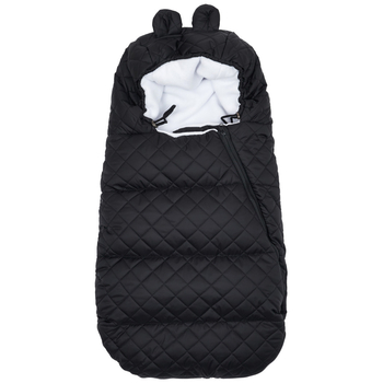 Конверт в коляску Twins Soul стьобаний, чорний (9018-TS-13) - Pampik