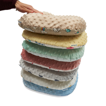 Подушка ортопедическая Twins Minky, пудровый (1302-MO-24) - Pampik - 3