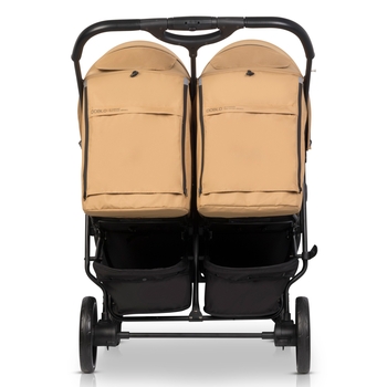 Прогулочная коляска для двойни Euro-Cart Doblo 2024 Camel (EGDOB24-03) - Pampik - 4