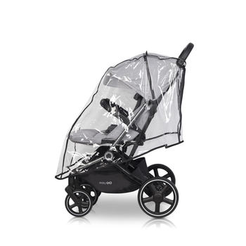 Прогулянкова коляска для двійні EasyGo Echo 2024, зелений (EGECB24-06) - Pampik - 5