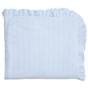 Конверт-плед на виписку Twins Softie, інтерлок, 90x90 см, блакитний (9015-TSF-04) - Pampik - 2