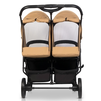 Прогулочная коляска для двойни Euro-Cart Doblo 2024 Camel (EGDOB24-03) - Pampik - 5