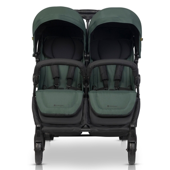 Прогулянкова коляска для двійні Euro-Cart Doblo 2024 Jungle (EGDOB24-21) - Pampik - 2