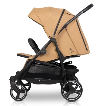 Прогулочная коляска для двойни Euro-Cart Doblo 2024 Camel (EGDOB24-03) - Pampik - 6