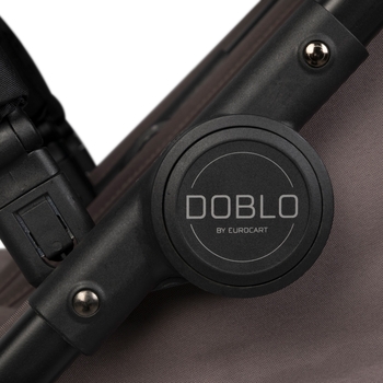 Прогулянкова коляска для двійні Euro-Cart Doblo 2024 Taupe (EGDOB24-25) - Pampik - 8