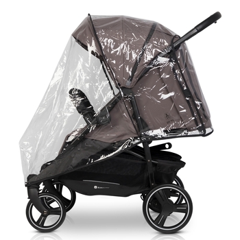 Прогулянкова коляска для двійні Euro-Cart Doblo 2024 Taupe (EGDOB24-25) - Pampik - 3