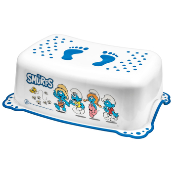 Подножка Maltex Smurfs 2K, белый с голубым (1417_37) - Pampik