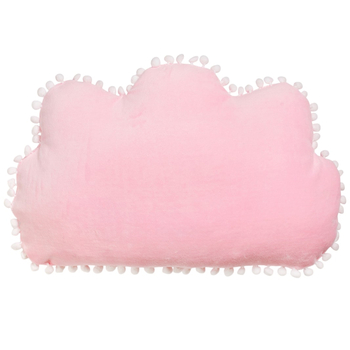 Бампер-подушка Twins Cloud Маршмелоу, 55х35 см, розовый (2020-BTCM-08) - Pampik