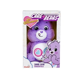 М'яка іграшка Simba Care Bears Ведмідь Фіолетовий, 35 см (6305878005) - Pampik - 5