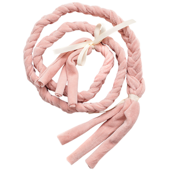 Декор кіска Twins Air, велюр, powder pink, пудра (7001-DK-24) - Pampik