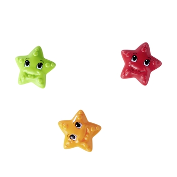 Іграшка для ванни Simba Голодна рибка з морськими зірками, 15 см (4010070) - Pampik - 5