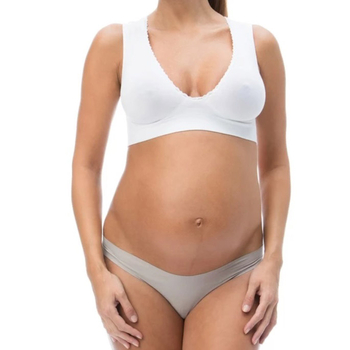 Топ для кормления RelaxSan, с кружевом, р.S, белый (5711/18424) - Pampik - 2