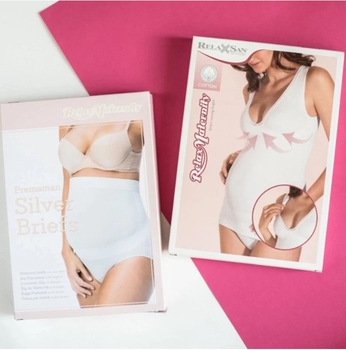 Майка для кормления RelaxSan, с кружевом, р.S, белый (5720/18432) - Pampik - 4