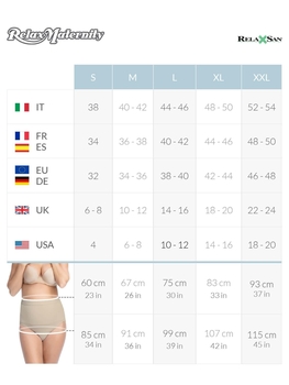 Бандаж послеродовой RelaxSan, р.M, бежевый (5200/349) - Pampik - 7