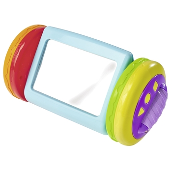 Развивающая игрушка Simba Подвижные животные, на колесах, с зеркалом (4010018) - Pampik - 4