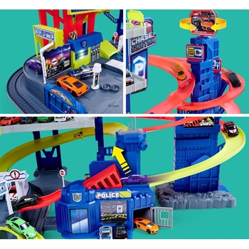 Ігровий набір Majorette Гараж. Центр гонки, зі звуковими та світловими ефектами (2059988) - Pampik - 7