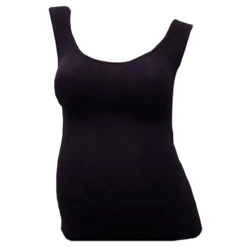 Майка RelaxSan з підтримкою для грудей, р.S, чорний (5300/359) - Pampik