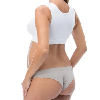 Топ для кормления RelaxSan, с кружевом, р.S, белый (5711/18424) - Pampik - 4