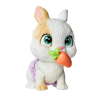 Ігровий набір Simba Pamper Petz Зайченя, що п’є та пісяє, з кольоровою лапкою, 3 аксесуари-сюрпризи (5953052) - Pampik - 8