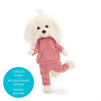 М'яка іграшка Orange Lucky Dog Lucky Mimi Полуничне морозиво, 37 см (LD4/084) - Pampik - 4