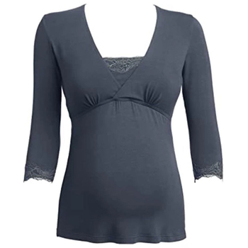 Пижама Cache Coeur Khali кофточка для кормления, р.S, серый (TN720/22081) - Pampik