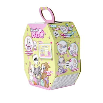 Ігровий набір Simba Pamper Petz Зайченя, що п’є та пісяє, з кольоровою лапкою, 3 аксесуари-сюрпризи (5953052) - Pampik - 15