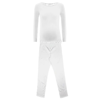 Пижама Cache Coeur Sofia, кофточка и брюки, р.S, кремовый (TN1600,PL1600/36503) - Pampik