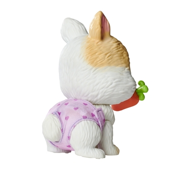 Ігровий набір Simba Pamper Petz Зайченя, що п’є та пісяє, з кольоровою лапкою, 3 аксесуари-сюрпризи (5953052) - Pampik - 12