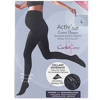 Колготки для вагітних Cache Coeur, 70 ден, р.L, чорний (401CM/21699) - Pampik