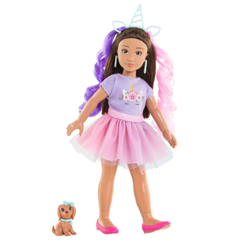 Лялька Corolle Girls Луна Стиль єдинорога, 28 см (9000600250) - Pampik - 2