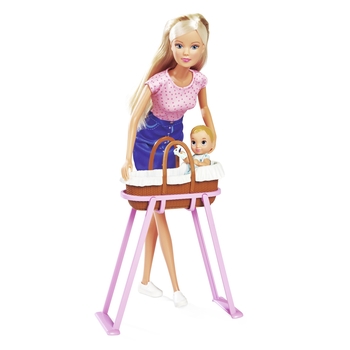 Ляльковий набір Simba Steffi Love Штеффі Час з малюком (5733706) - Pampik - 5