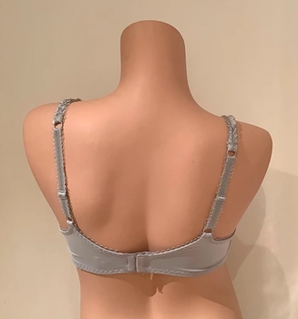 Бюстгальтер для годування Cache Coeur Romance, р.75E, сірий (915SG/1372) - Pampik - 3