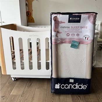 Матрац у ліжко Candide Sleep safe Безпечний сон, 60х120х16 см, білий (584253/26585) - Pampik - 8