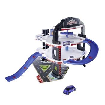 lгровий набiр Majorette Ювiлейна серiя. 60 poкiв. Мiський гараж, 3 поверхи, 1 машинка (2059982) - Pampik - 2