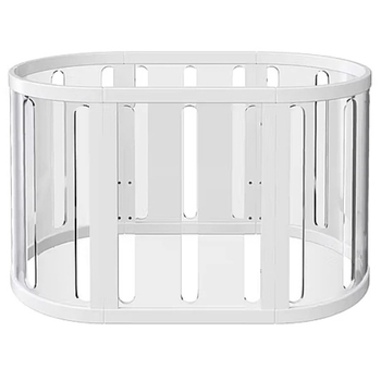 Ліжко трансформер 4 в 1 Babyhood Kaylula Sova, 76x130 см, прозорий (37540) - Pampik - 4