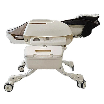 Люлька-трансформер автоматична Combi Fealetto Auto Swing, білий (116432/38403) - Pampik - 4