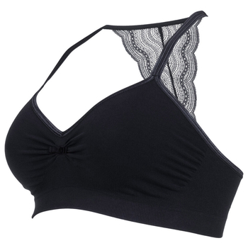 Топ для беременных бесшовный Cache Coeur Serenity, р.S, черный (SF1610/18900) - Pampik