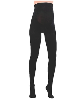 Колготки для вагітних Attesa Maternity блискучі, 40 ден, р.2, чорний (8663) - Pampik - 2