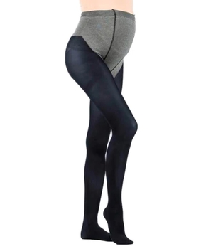 Колготки для вагітних Attesa Maternity, 70 ден, р.2, синій (Атт 70/1098) - Pampik - 2