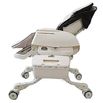 Люлька-трансформер автоматична Combi Fealetto Auto Swing, білий (116432/38403) - Pampik - 3