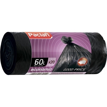 Пакети для сміття Paclan Economic, 60 л, 20 шт. - Pampik