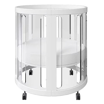 Ліжко трансформер 4 в 1 Babyhood Kaylula Sova, 76x130 см, прозорий (37540) - Pampik - 3