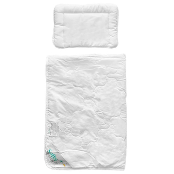 Одеяло и подушка гипоаллергенные Aro Artlander, 80х80 см, 35х40 см, белый (0000/37538) - Pampik - 2