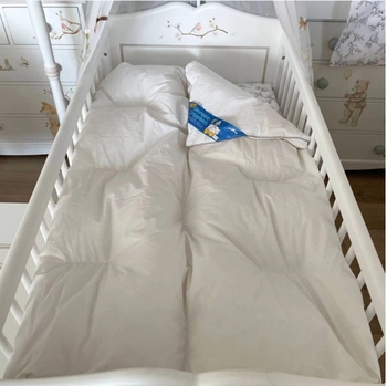 Ковдра Aro Artlander, пух перо, 100х135 см, білий (904360/35320) - Pampik - 4